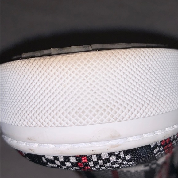 CELINE  Authentic Print Pattern Black Red Sneakers - Picture 13 of 15